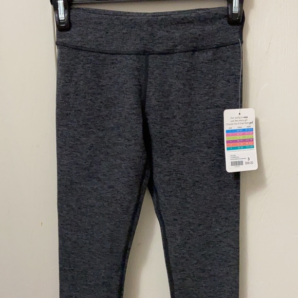 Triple Flip Charcoal Exercise Leggings - Picture 2 of 5